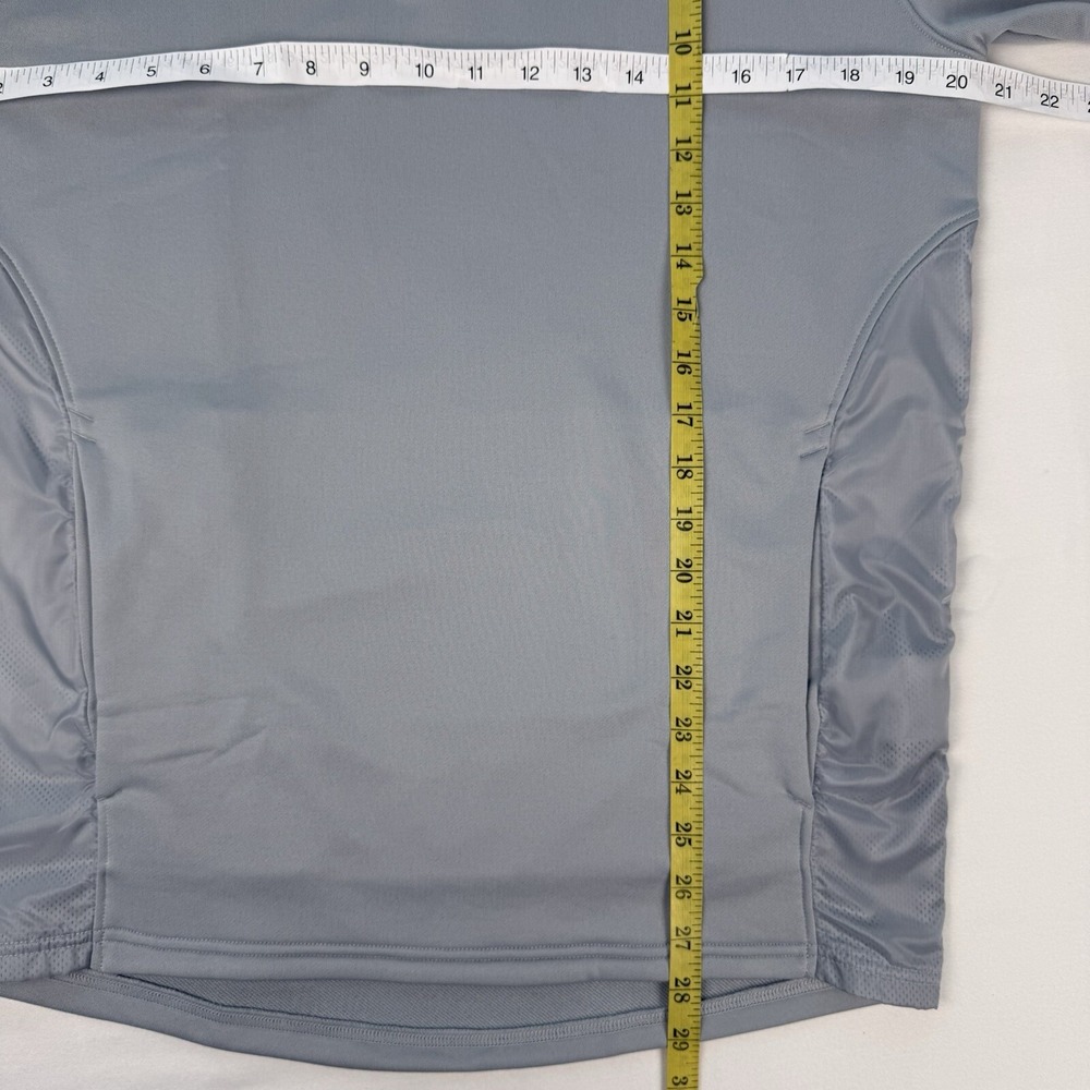 Under Armour Men's Command Short Sleeve Hoodie S Gray Lightweight  1/4 Zip NWT‎ - Picture 6 of 8